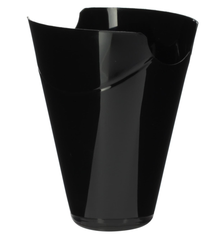 Plastikbehälter "Click-Clack" PP Schwarz 80ml (400 Stück) Plastikbehälter "Click-Clack" PP Schwarz 80ml (400 Stück)