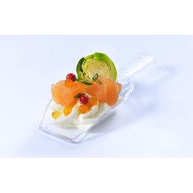 Plastiklöffel "Pala" Transparent 90 mm (20 Stück)