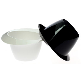 Servierbecher "Hut York" weiß PS 60ml (24 Stück)