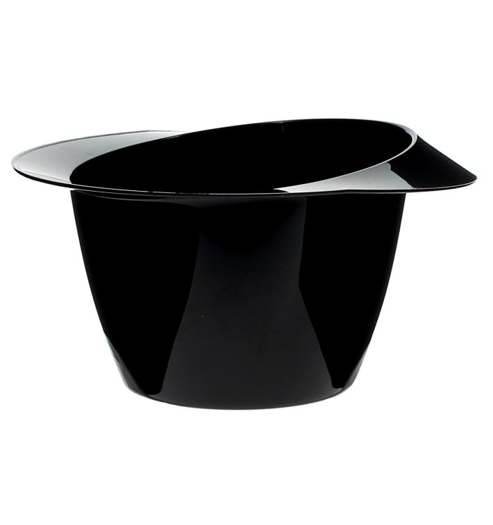 Servierbecher "Hut York" Schwarz PS 60ml (24 Stück) Servierbecher "Hut York" Schwarz PS 60ml (24 Stück)