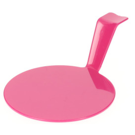 Plastikteller "Gourmand" Himbeere Ø4,5x2cm (50 Stück)