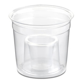 Plastikbecher "Shot Bomb" PS Glasklar 250ml (50 Uds)
