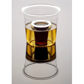 Plastikbecher "Shot Bomb" PS Glasklar 250ml (50 Uds)