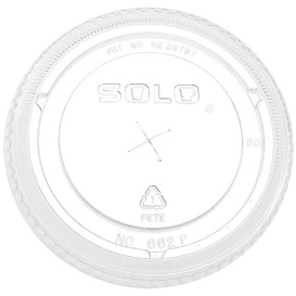 Deckel Flach mit Kreuz für Dessertbecher 5oz/8oz/9oz (100 Stück)