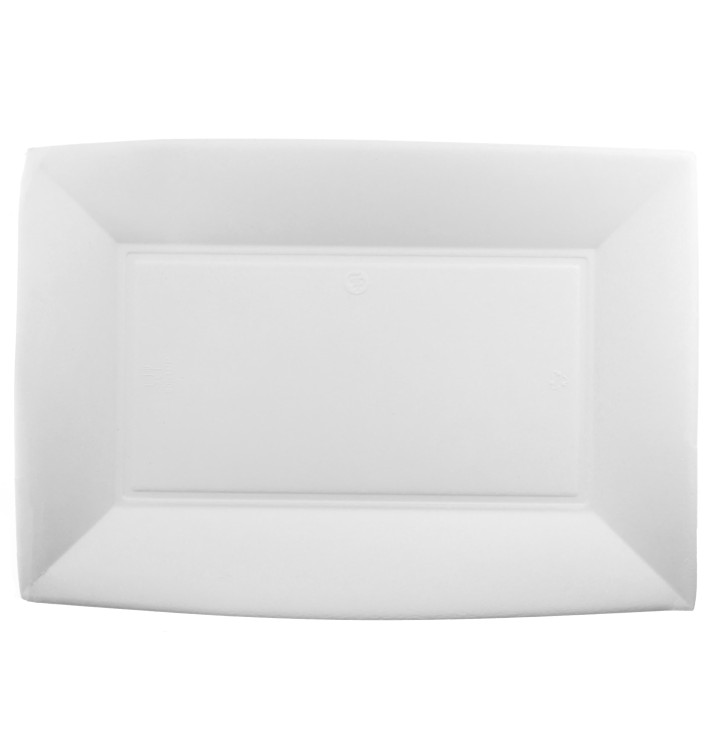 Tablett Zuckerrohr Weiß Nice 280x190mm (50 Stück) Tablett Zuckerrohr Weiß Nice 280x190mm (50 Stück)