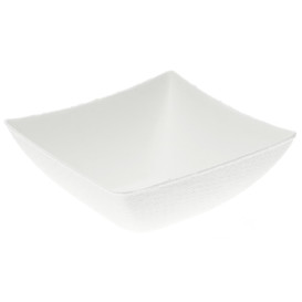 Schüssel Eckig Zuckerrohr Weiß 7x7cm (600 Stück)