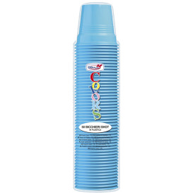 Plastikbecher PS Blau 80ml Ø5,7cm (1500 Stück)