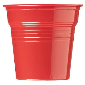 Plastikbecher PS Rot 80ml Ø5,7cm (1500 Stück)