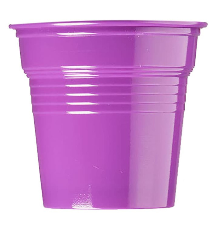 Plastikbecher PS Violett 80ml Ø5,7cm (50 Stück) Plastikbecher PS Violett 80ml Ø5,7cm (50 Stück)