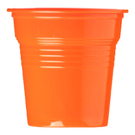 Plastikbecher PS Orange 80ml Ø5,7cm (1500 Stück)