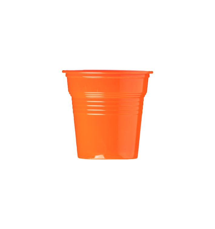 Plastikbecher PS Orange 80ml Ø5,7cm (50 Stück) Plastikbecher PS Orange 80ml Ø5,7cm (50 Stück)