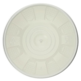 Pappbecher Weiß mit Deckel PP 250ml (250 Stück)