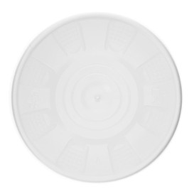 Pappbecher Weiß mit Deckel PP 488ml (25 Stück)