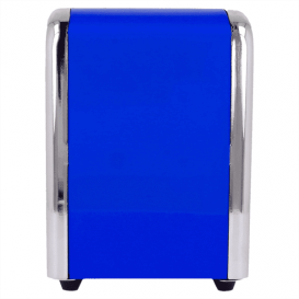 Serviettenspender Rostfrei Blau Miniservis 17x17 (12 Stück)