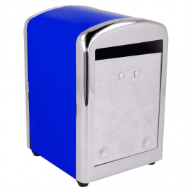 Serviettenspender Rostfrei Blau Miniservis 17x17 (12 Stück)