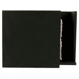 Serviettenhalter Cocktail Schwarz 13,5x13,5x10cm (12 Stück)
