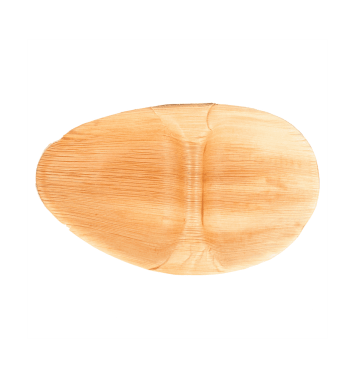 Palmblattschale Oval 2G 27x15x2,5cm (25 Stück) Palmblattschale Oval 2G 27x15x2,5cm (25 Stück)