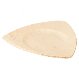 Palmblatt Dreieckig Teller 15x13x1cm (200 Stück)