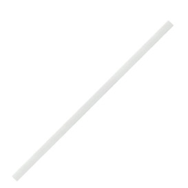 Trinkhalme Starr Einzeln Verpackt Weiß Ø6mm 19,7cm (500 Stück)
