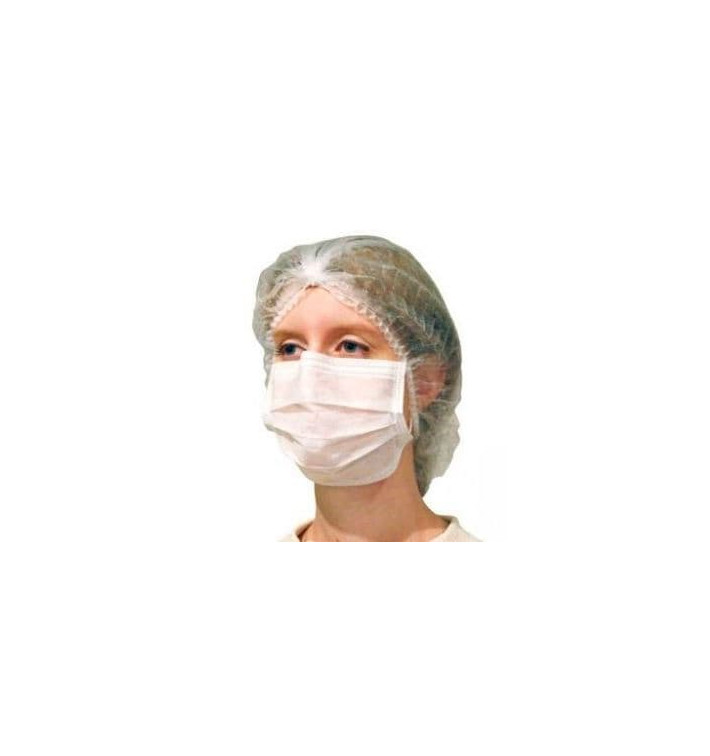 Mundschutz 2 lagig mit elastischen Ohrschlaufen weiß (50 Stück) Mundschutz 2 lagig mit elastischen Ohrschlaufen weiß (50 Stück)