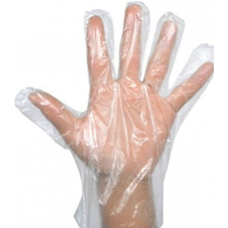 Handschuhe aus Polyethylen EVA Transparent (100 Stück)