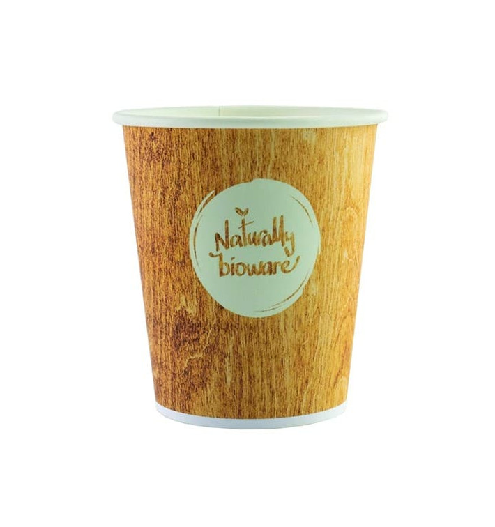 Bio Kaffeebecher to go PLA 4 Oz/120ml Ø6,2cm (80 Stück) Bio Kaffeebecher to go PLA 4 Oz/120ml Ø6,2cm (80 Stück)