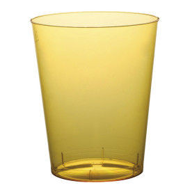 Becher aus Hartplastik Moon Gelb Transp. PS 350ml (20 Stück)