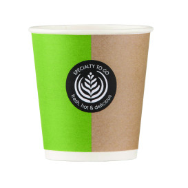 Kartonbecher "Specialty to go" 4 Oz/120ml Ø6,2cm (2.000 Stück)