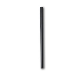 Trinkhalme Starr Verpackt aus PLA Schwarz Ø6mm 14cm (13000 Stück)