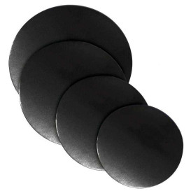 Karton Scheibe Schwarz 320mm (100 Stück)