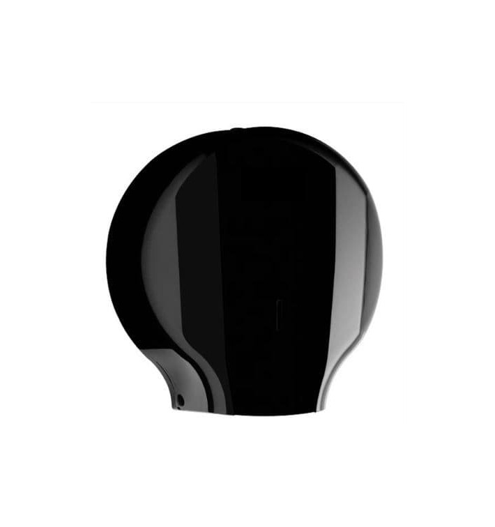 Toilettenpapierhalter für Großrollen 300m ABS Schwarz (1 Stück) Toilettenpapierhalter für Großrollen 300m ABS Schwarz (1 Stück)