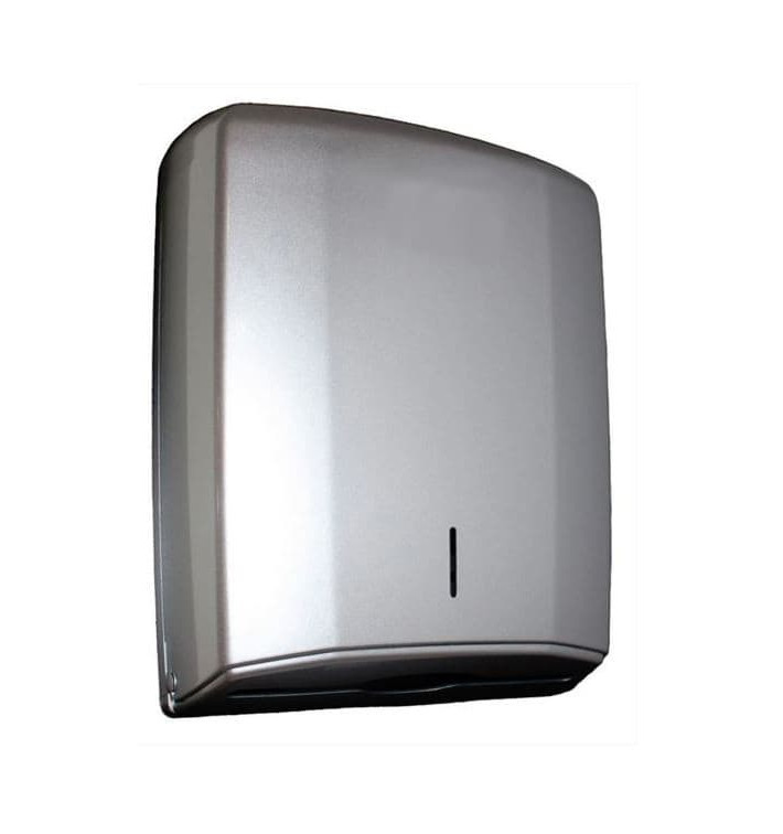 Handtuchspender ABS Elegance Silber (1 Stück) Handtuchspender ABS Elegance Silber (1 Stück)