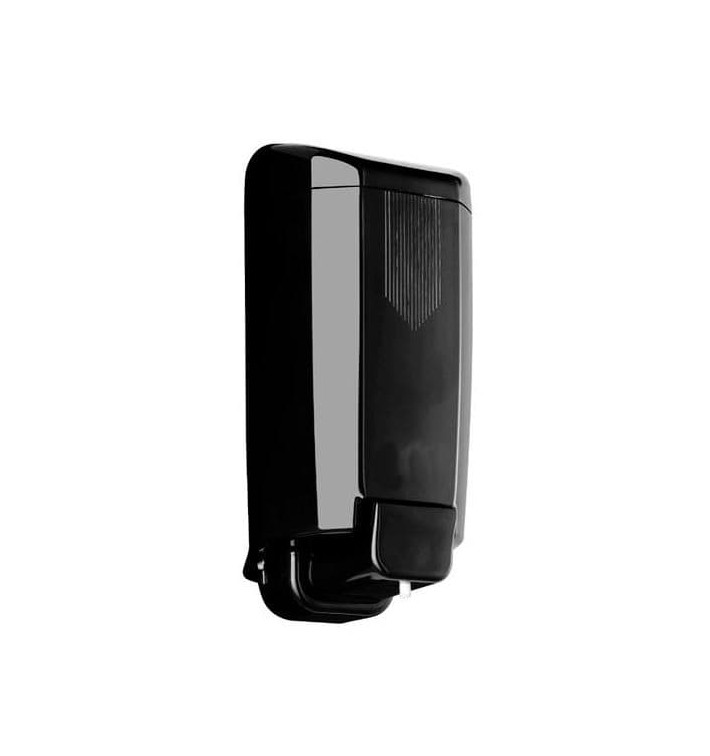 Flüssigseifenspender ABS Schwarz 1000ml (1 Stück) Flüssigseifenspender ABS Schwarz 1000ml (1 Stück)