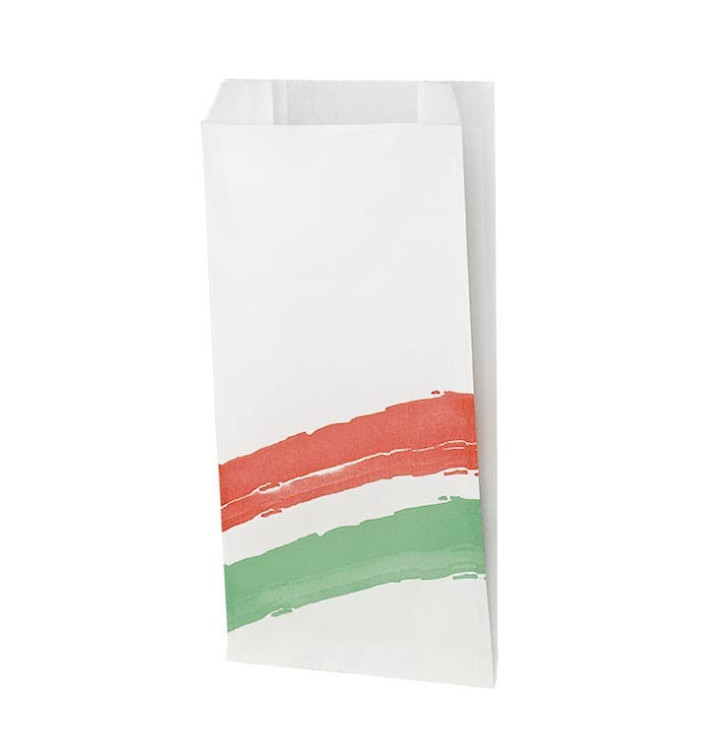 Burgerpapier fettdicht Streifen 14+7x27cm (125 Stück)