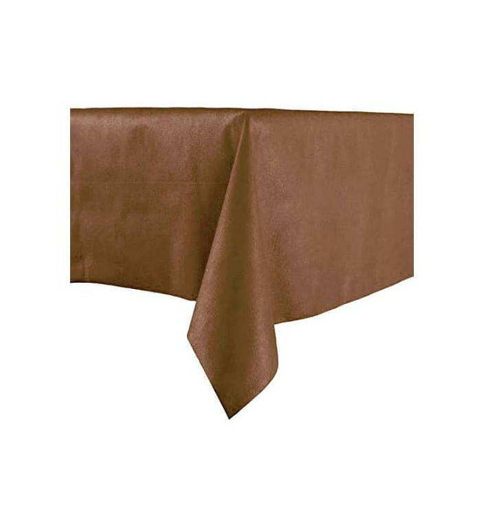 Tischdecke Novotex Polypropylen 100x100cm Braun (150 Stück) Tischdecke Novotex Polypropylen 100x100cm Braun (150 Stück)
