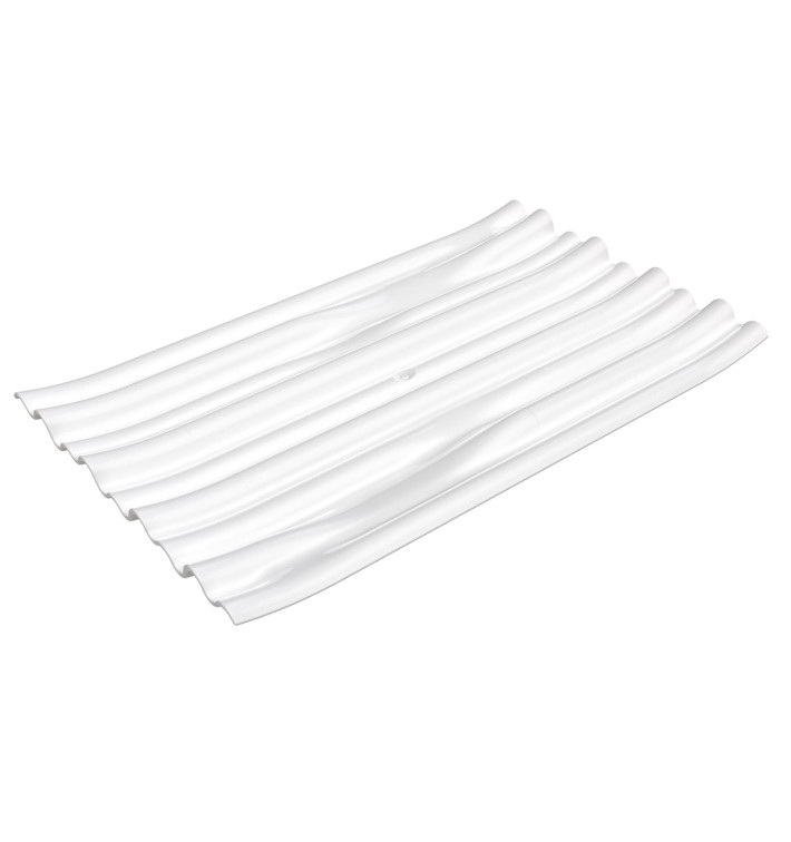Plastikteller PS "Bamboo" weiß 10x6cm (50 Stück) Plastikteller PS "Bamboo" weiß 10x6cm (50 Stück)