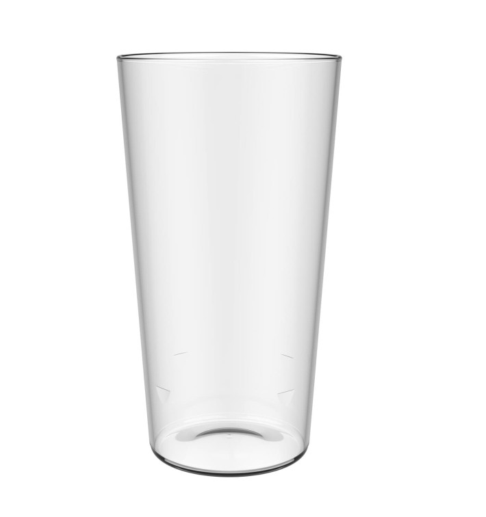 Plastikbecher Wiederverwendbar SAN für Bier Transparent 586ml (5 Stück) Plastikbecher Wiederverwendbar SAN für Bier Transparent 586ml (5 Stück)