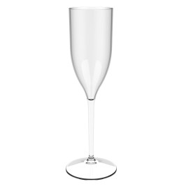 Sektflöte Spritzguss  Wiederverwendbar Transp. Tritan 375ml (1 Stück)