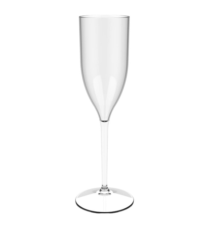 Sektflöte Spritzguss Wiederverwendbar Transp. Tritan 375ml (1 Stück) Sektflöte Spritzguss Wiederverwendbar Transp. Tritan 375ml (1 Stück)