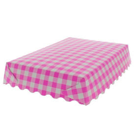 Pappschale pink geschlossen für Waffeln (500 Stück)