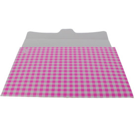Gebäck Box pink 25,8x18,9x8cm 2Kg (25 Stück)