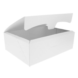 Gebäck Box weiß 25,8x18,9x8cm 2Kg (125 Stück)