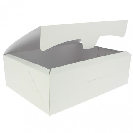 Gebäck Box weiß 25,8x18,9x8cm 2Kg (125 Stück)