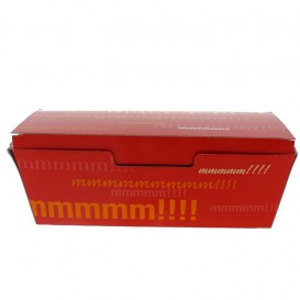 SnackBox mit Deckel To Go 16,5x7,5x6cm (25 Stück)