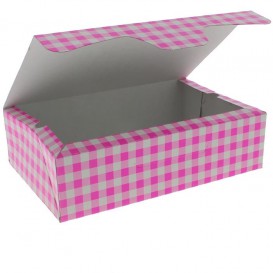 Gebäck Box pink 17,5x11,5x4,7cm 250g (20 Stück)