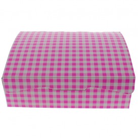 Gebäck Box pink 20,4x15,8x6cm 1kg (200 Stück)