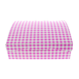 Gebäck Box pink 20,4x15,8x6cm 1kg (20 Stück)