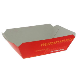 Pommesschale Pappe 250ml 9,6x6,5x4,2cm (1.000 Stück)