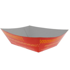 Pommesschale Pappe 525ml 12,1x8,1x5,5cm (600 Stück)