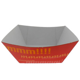 Pommesschale Pappe 525ml 12,1x8,1x5,5cm (600 Stück)